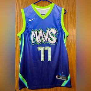 Dallas Mavericks Luka Doncic 2020 City Edition NBA Jersey Size 50/XL